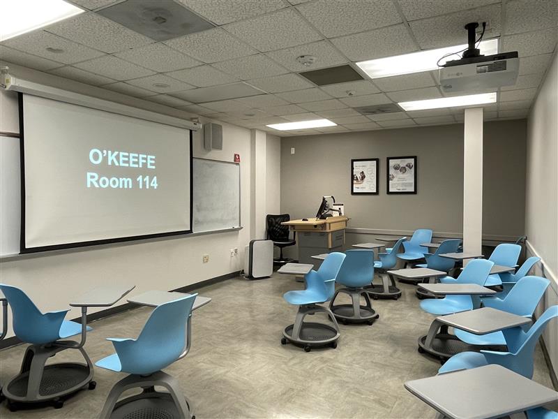 Picture of Daniel C. O'Keefe room 114