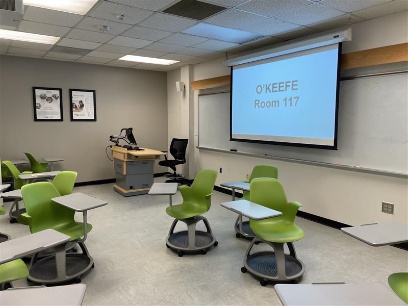 Picture of Daniel C. O'Keefe room 117