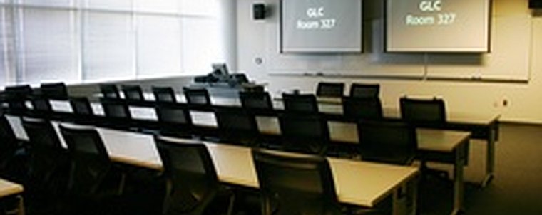 Picture of Global Learning Center room 327