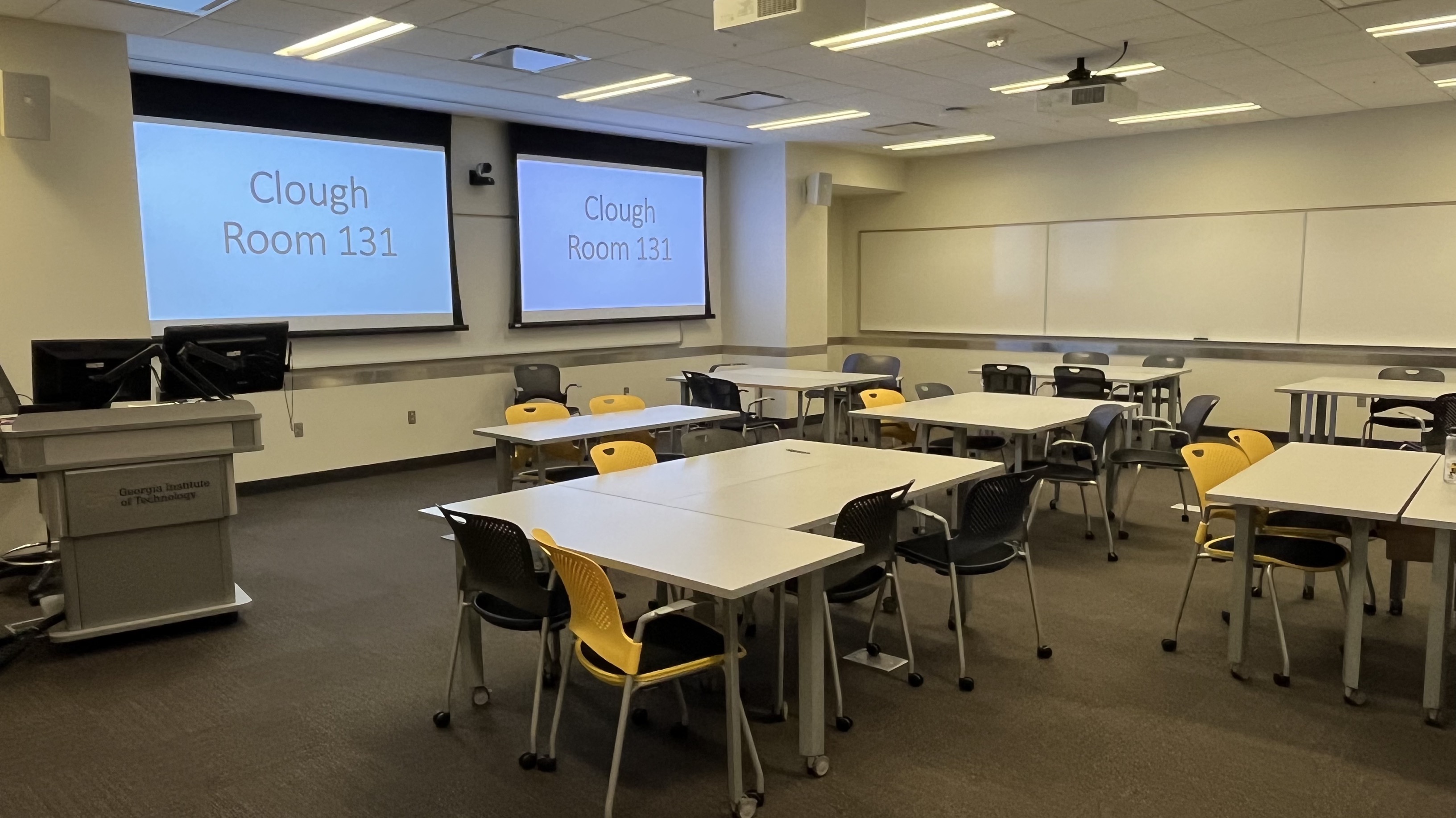 Picture of Clough Undergraduate Learning Commons room 131