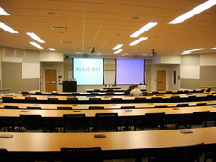 Picture of Christopher W. Klaus Advanced Computing room 2443