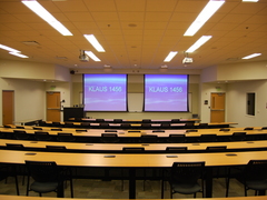 Picture of Christopher W. Klaus Advanced Computing room 1456