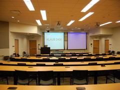 Picture of Christopher W. Klaus Advanced Computing room 2456