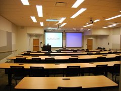 Picture of Christopher W. Klaus Advanced Computing room 2447